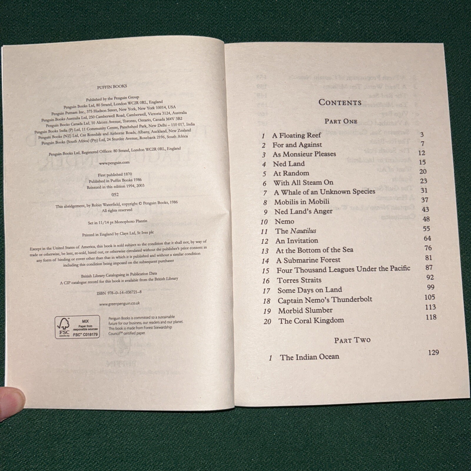 Reader’s Workshop Series 20,000 Leagues under the Sea by Jules Vern (2005)