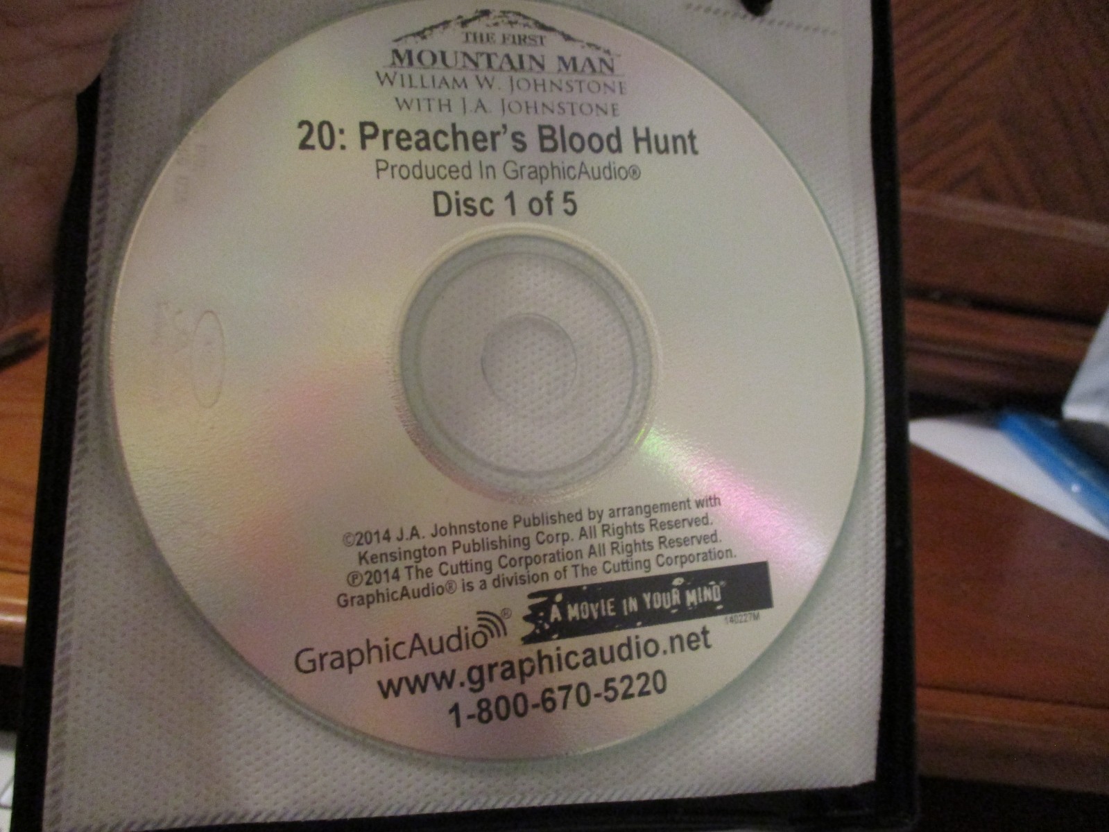 William W. Johnstone «The first Mountain man / Preacher’s Blood Hunt» CD’s Audi