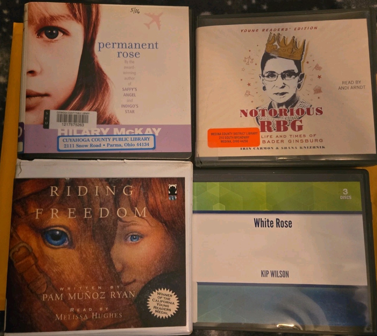 Lot Of 4 Children’s Audiobooks On CD Kip Wilson _ Hillary McKay ++