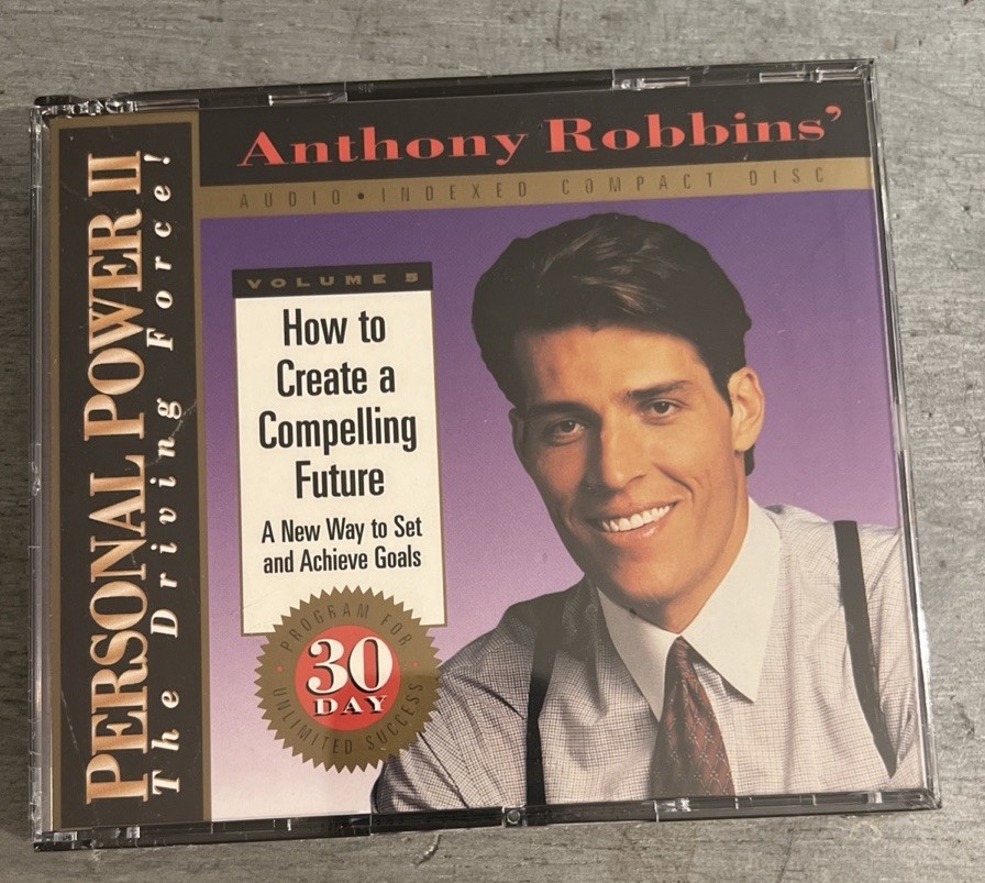 Personal Power II Anthony Robbins CD Vol 5 How to Create a Compelling Future CD