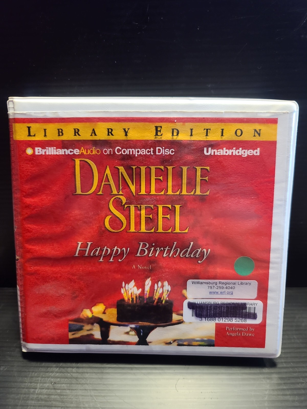 Shelf218 Audiobook~happy birthday-danielle steel-unabridged -7cds