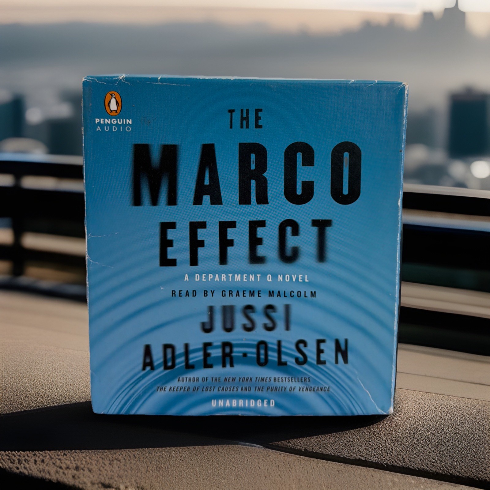 The Marco Effect A Department Q Novel by Adler-Olsen Jussi 12 Compact Disc