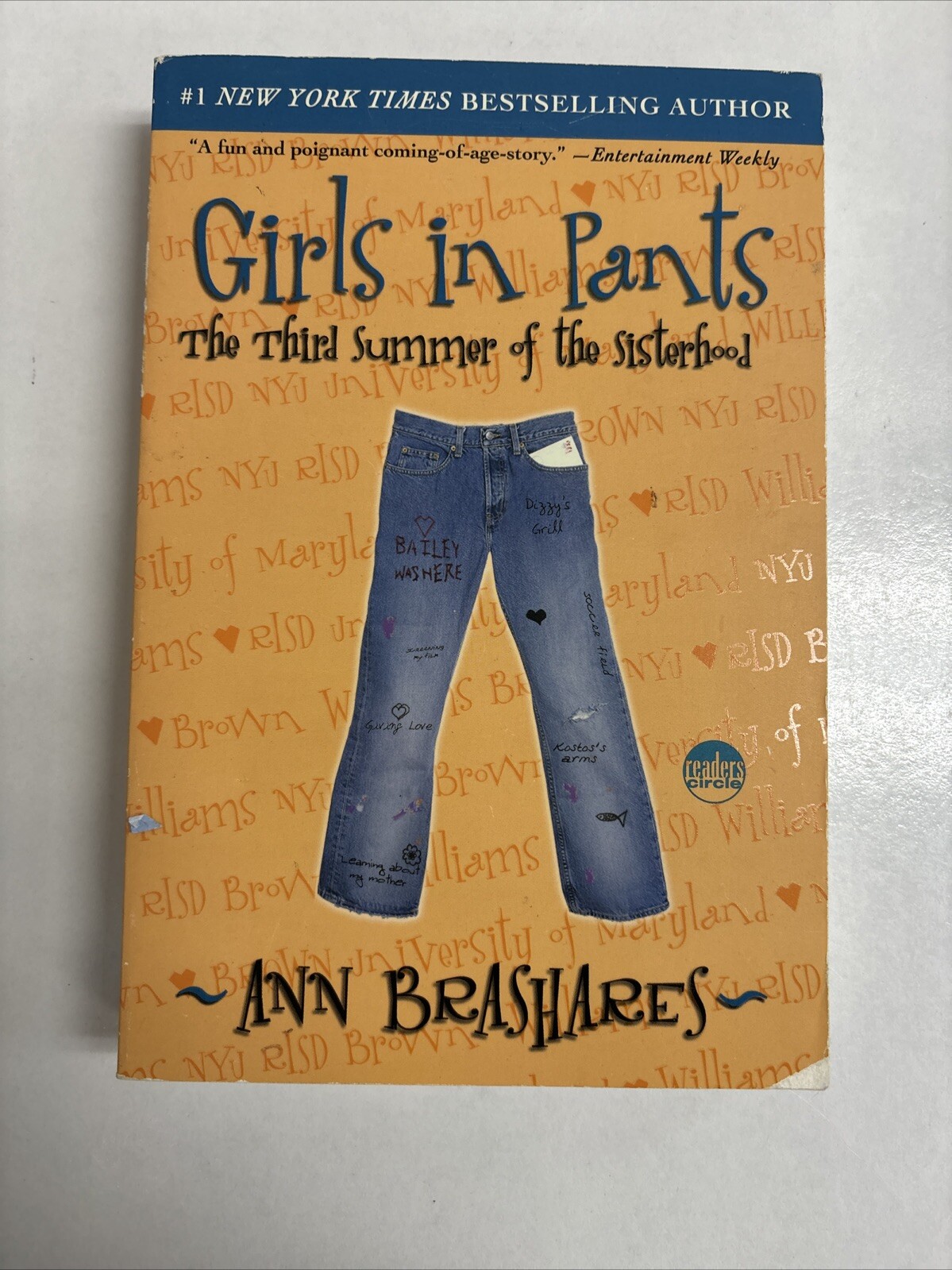Lot Of 3 Books The Sisterhood of the Traveling Pants Set
