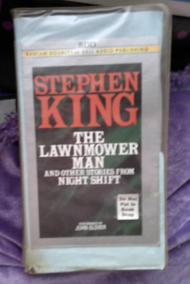 Stephen King Lawnmower Man & Other Stories from Night Shift 4 Cassette Tapes