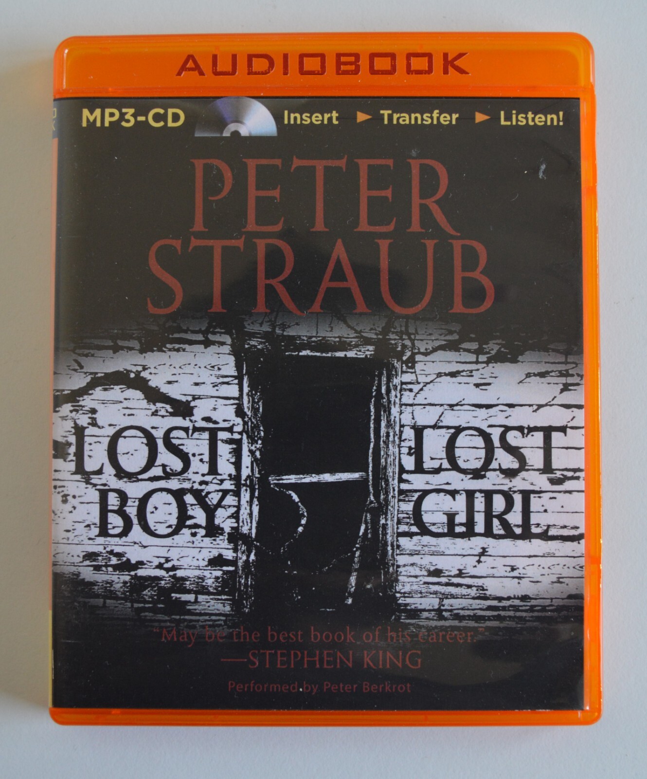 Lost Boy, Lost Girl — Peter Straub — Unabridged Audiobook — MP3CD