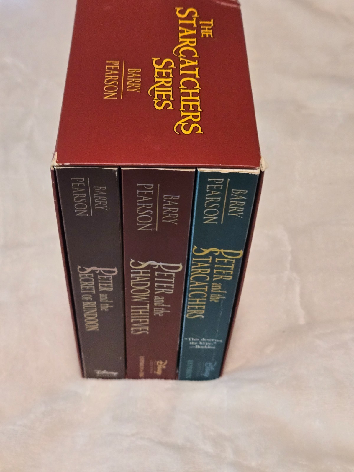Peter And The Starcatchers The Starcatchers Series Book 1-3 2017 PB Box SET