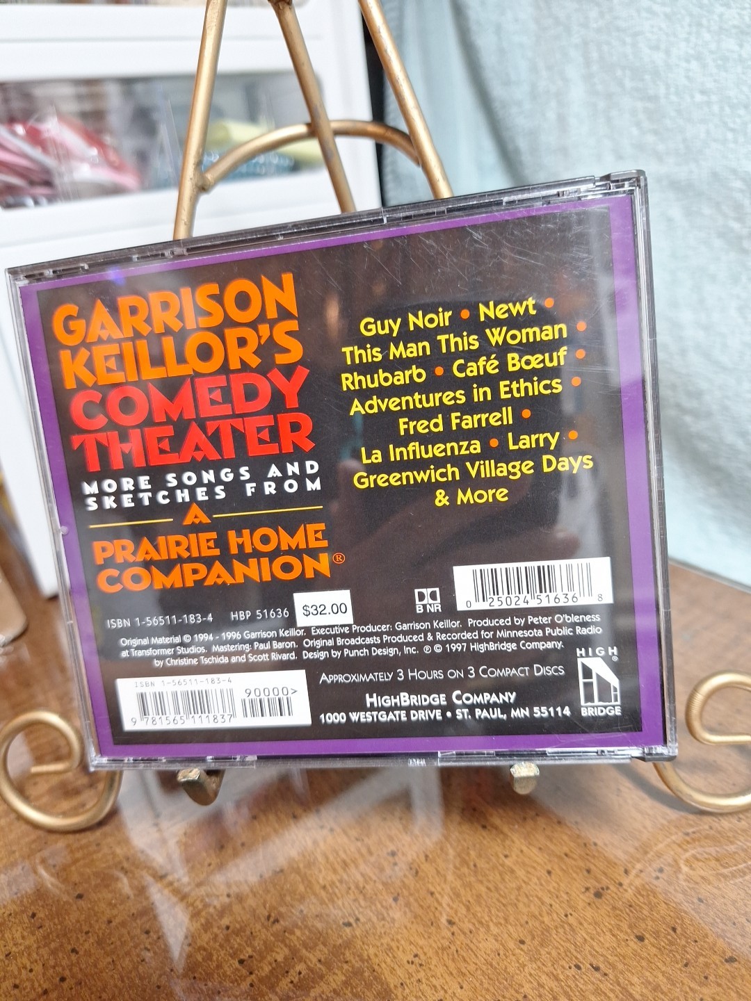 Garrison Keillor’s Comedy Theater by Garrison Keillor (1997, Merchandise, Other,