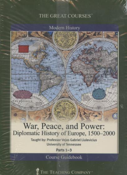 War, Peace, & Power: Diplomatic History Of Europe + Coursebook AUDIO CD SEALED