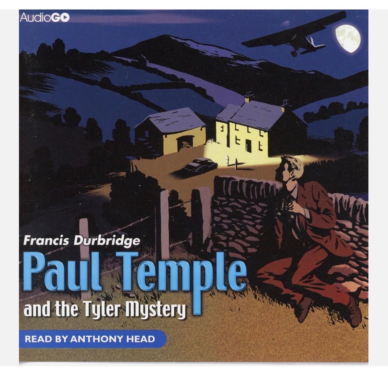 Francis Durbridge — Paul Temple And The Tyler Mystery Audiobook cd Free ship