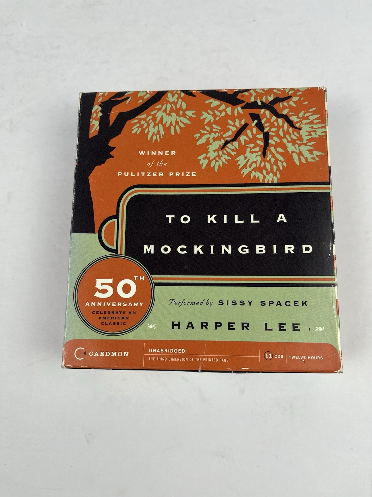 To Kill a Mockingbird Audiobook CD Complete Set Read by Sissy Spacek