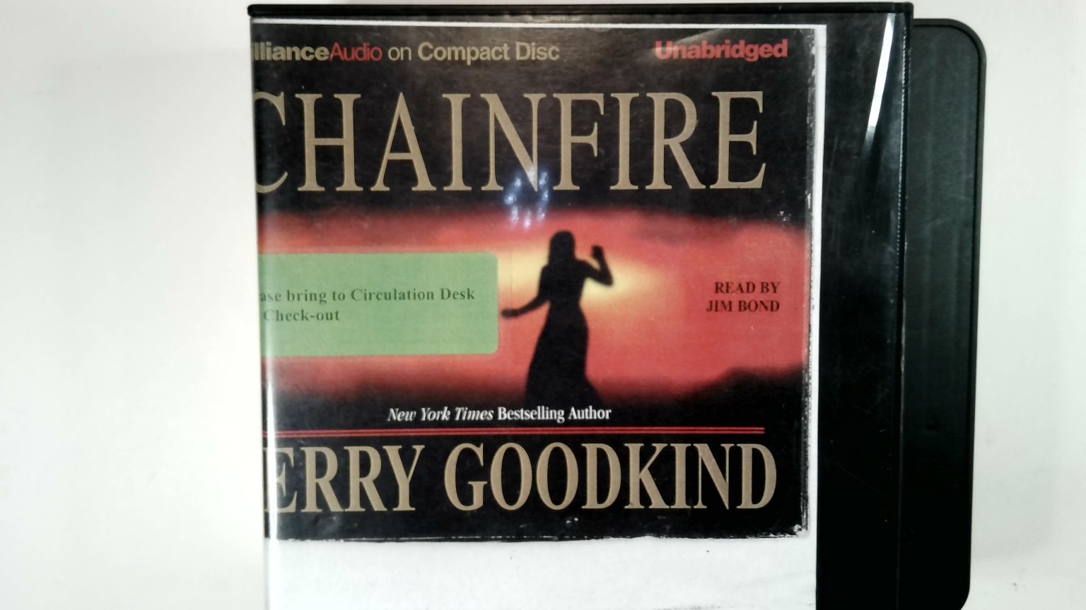 Chainfire by Terry Goodkind Audiobook CDs Unabridged 26 Hrs