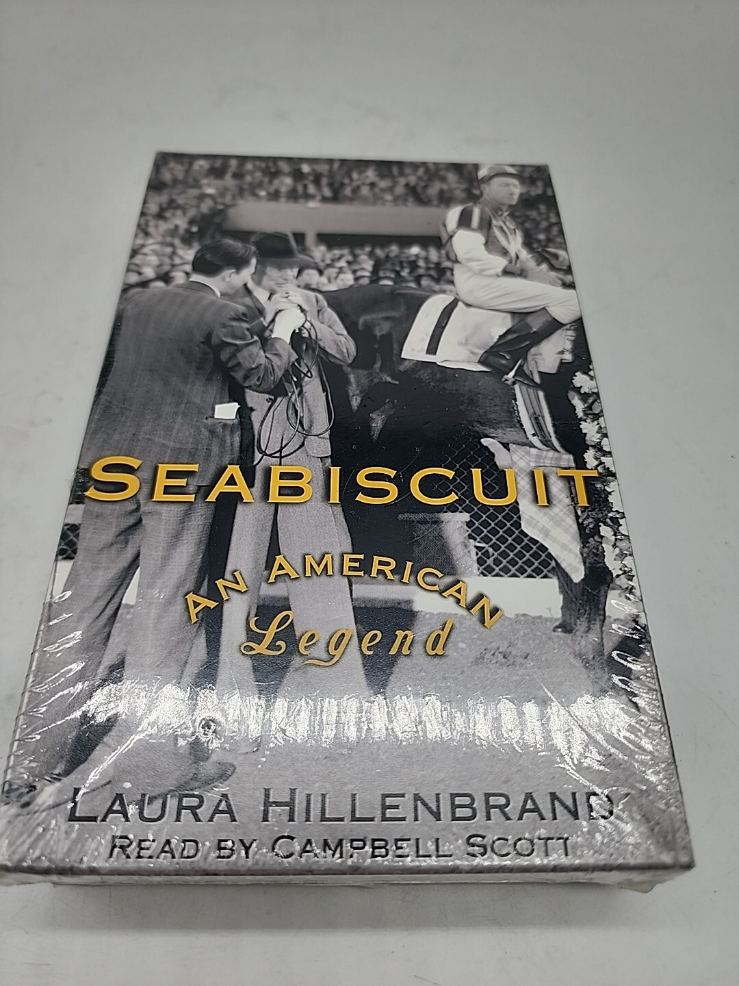 Seabiscuit An American Legend Audio Book 4 Cassette Tapes Laura Hillenbrand