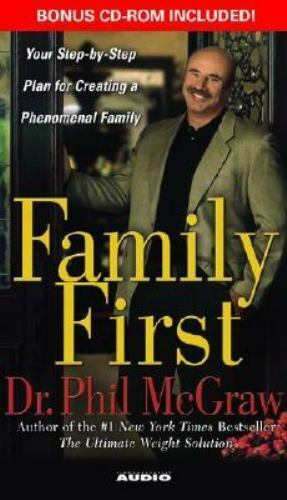 BOOK/AUDIOBOOK Cassette Dr. Phil McGraw FAMILY FIRST