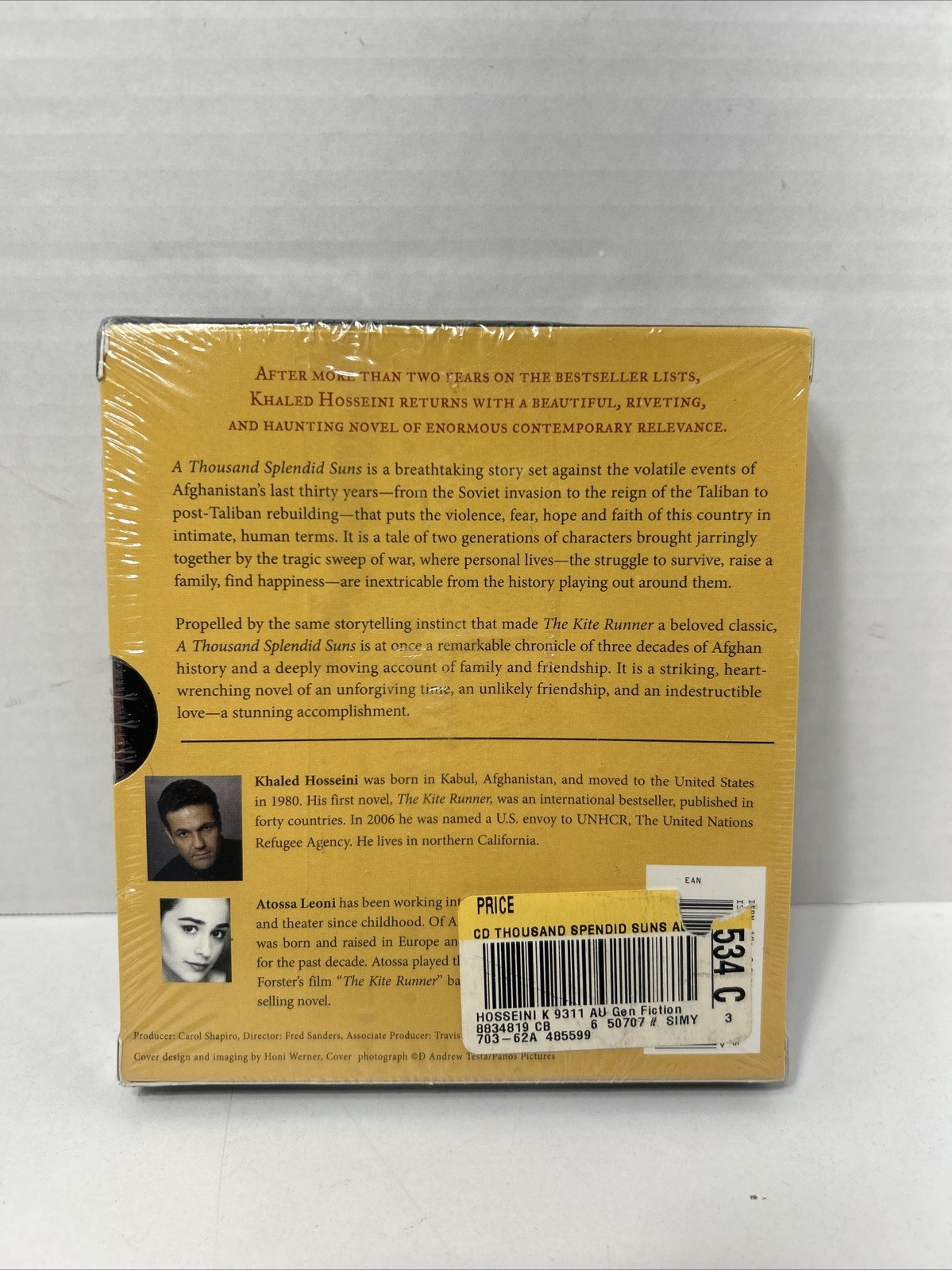 A Thousand Splendid Suns by Khaled Hosseini (Sealed Audiobook, 2007, Abridged)