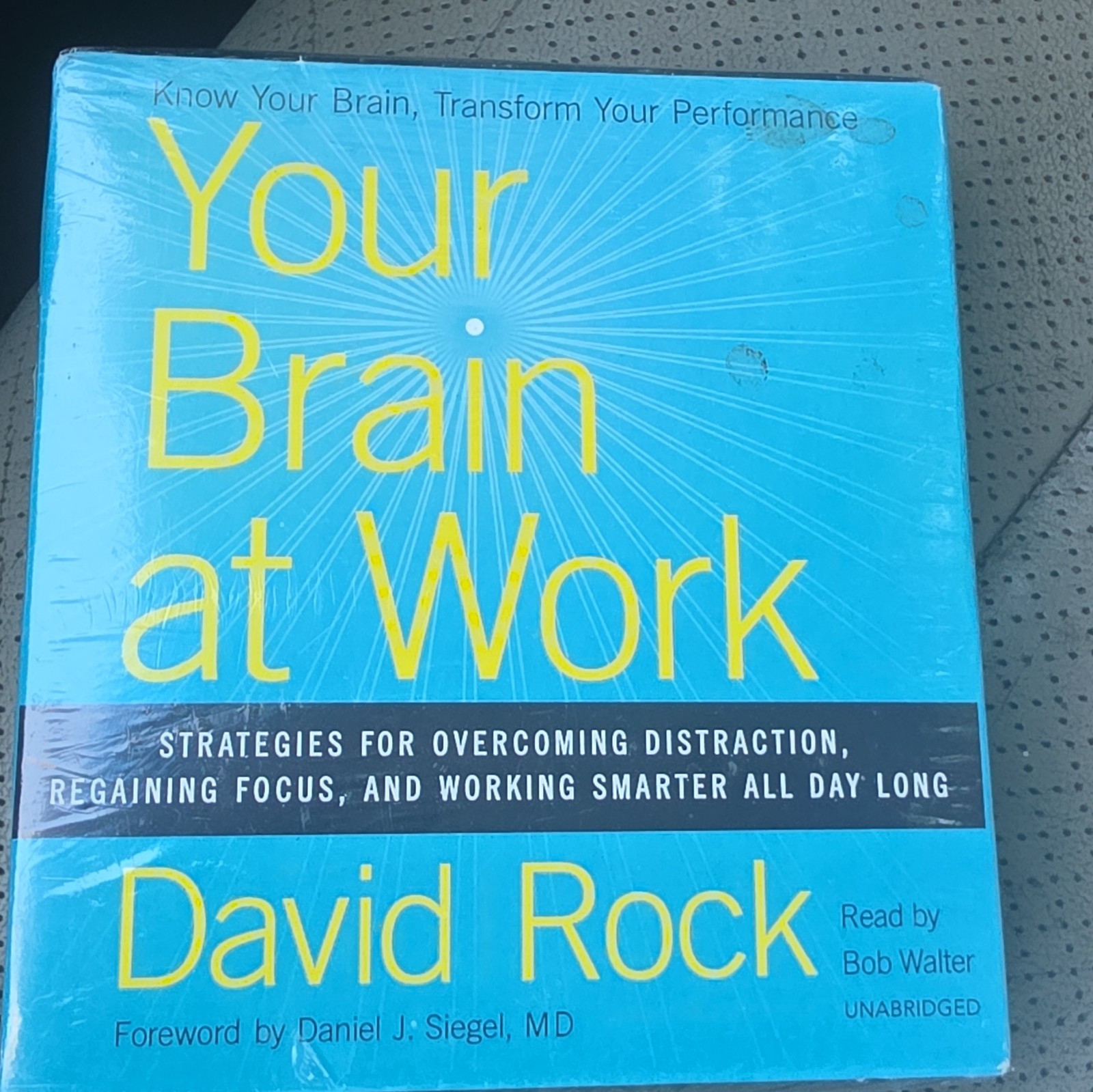 Your Brain at Work David Rock Audiobook CD 8 Discs Unabridged