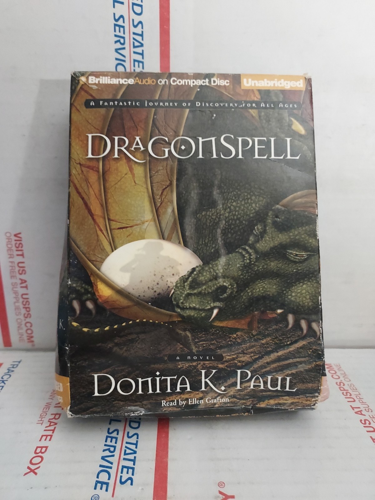 Rare Donita K. Paul DRAGONSPELL AudioBook 10 CD Unabridged — #162g