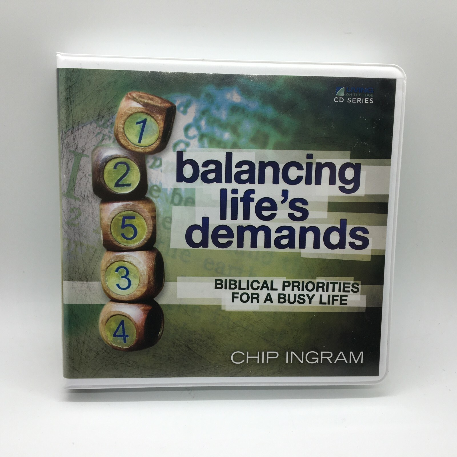 Chip Ingram Audio CD Teaching Series Set Balancing Life’s Demands Free Ship New