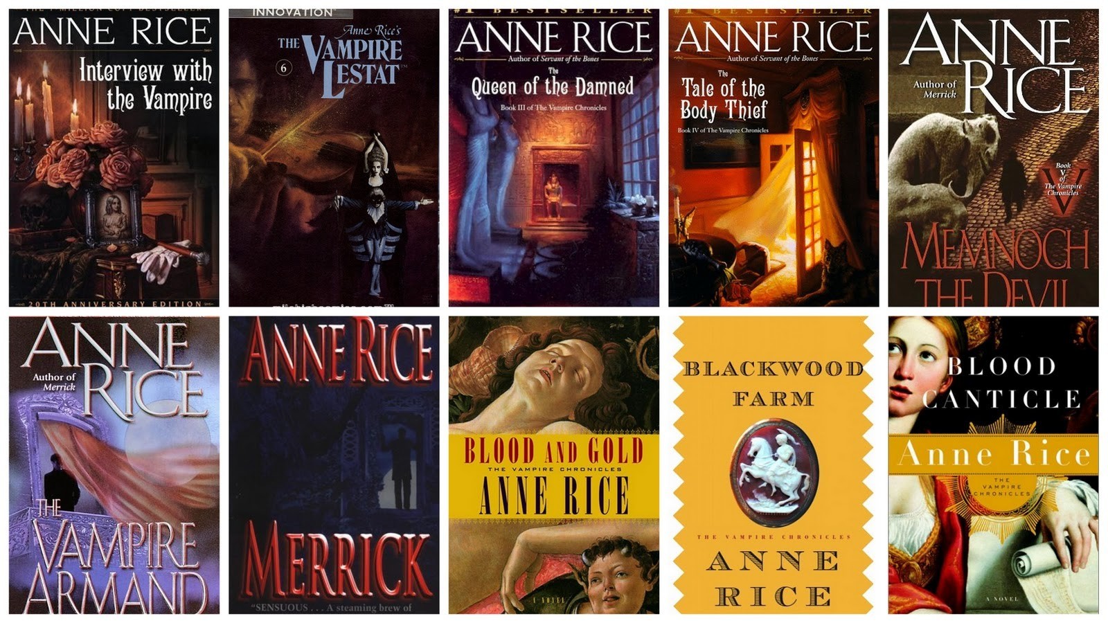 AUDIOBOOKS ~ THE VAMPIRE CHRONICLES LESTAT ARMAND 13 BOOKS RICE .MP3 USB