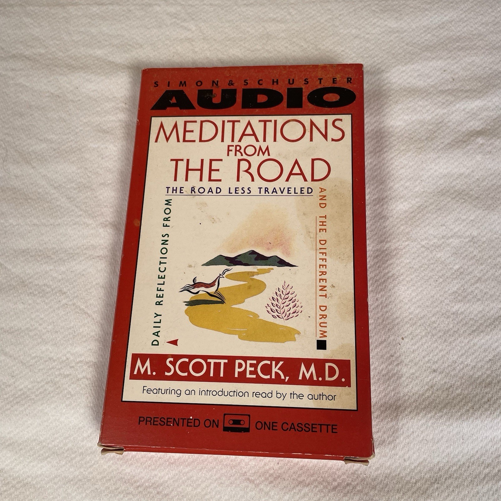 Meditations From the Road M Scott Peck Audio Cassette Tape 1990 Simon & Schuster