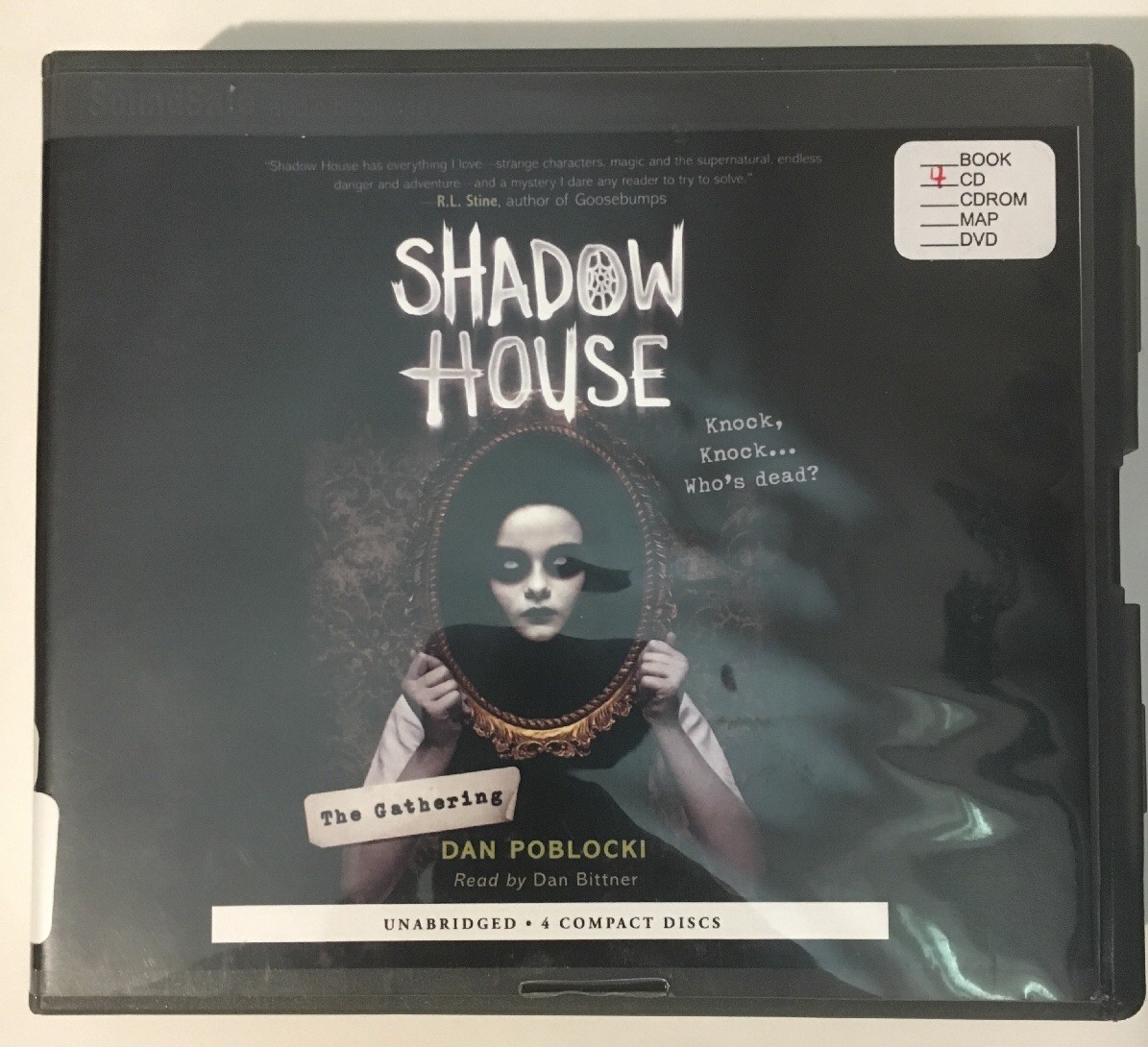 Shadow House, The Gathering by Dan Poblocki, Unabridged Audiobook on CD