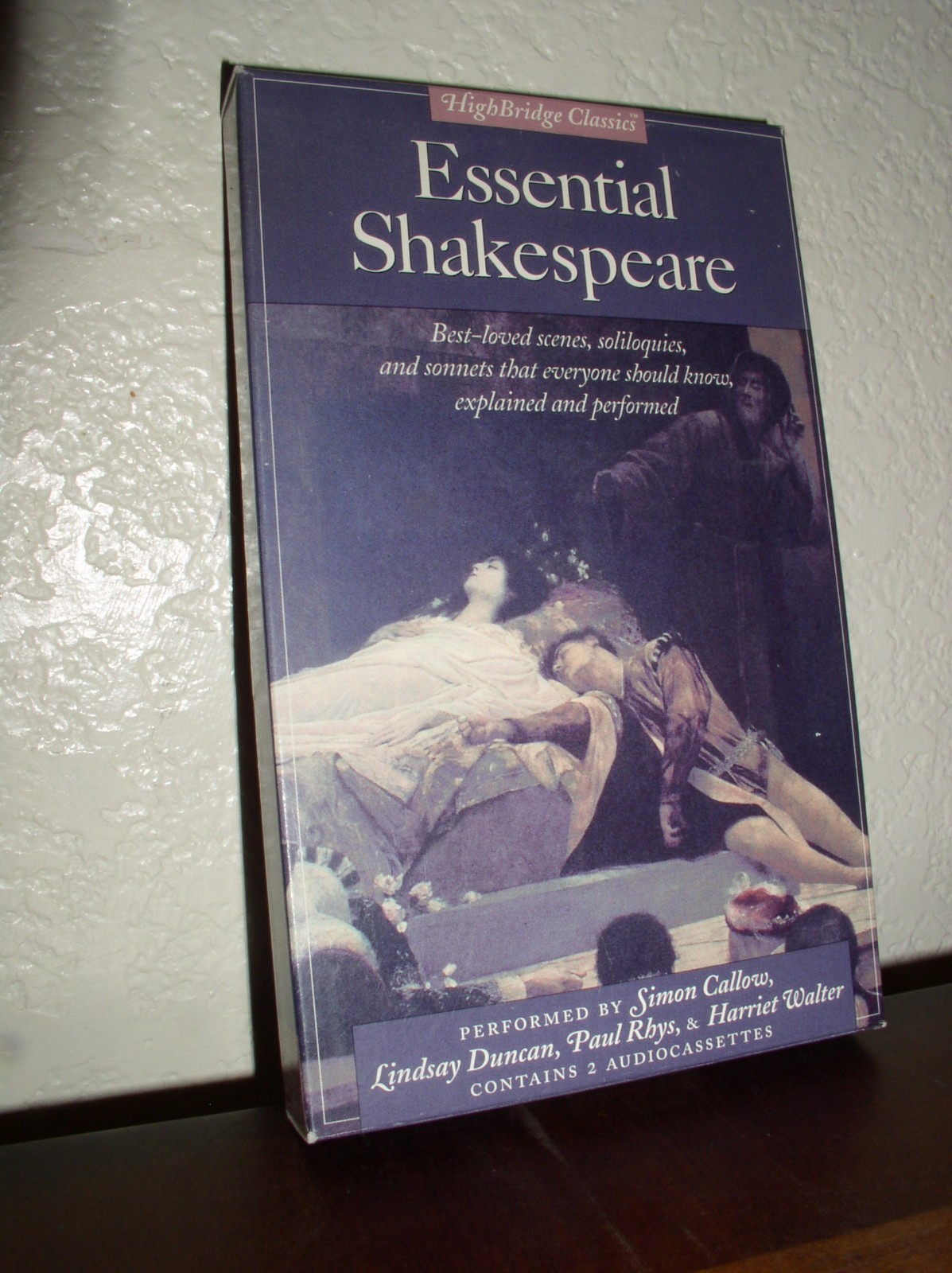 Essential Shakespeare:Best Loved Scenes, Soliloquies and Sonnets (1996,2 Cassett