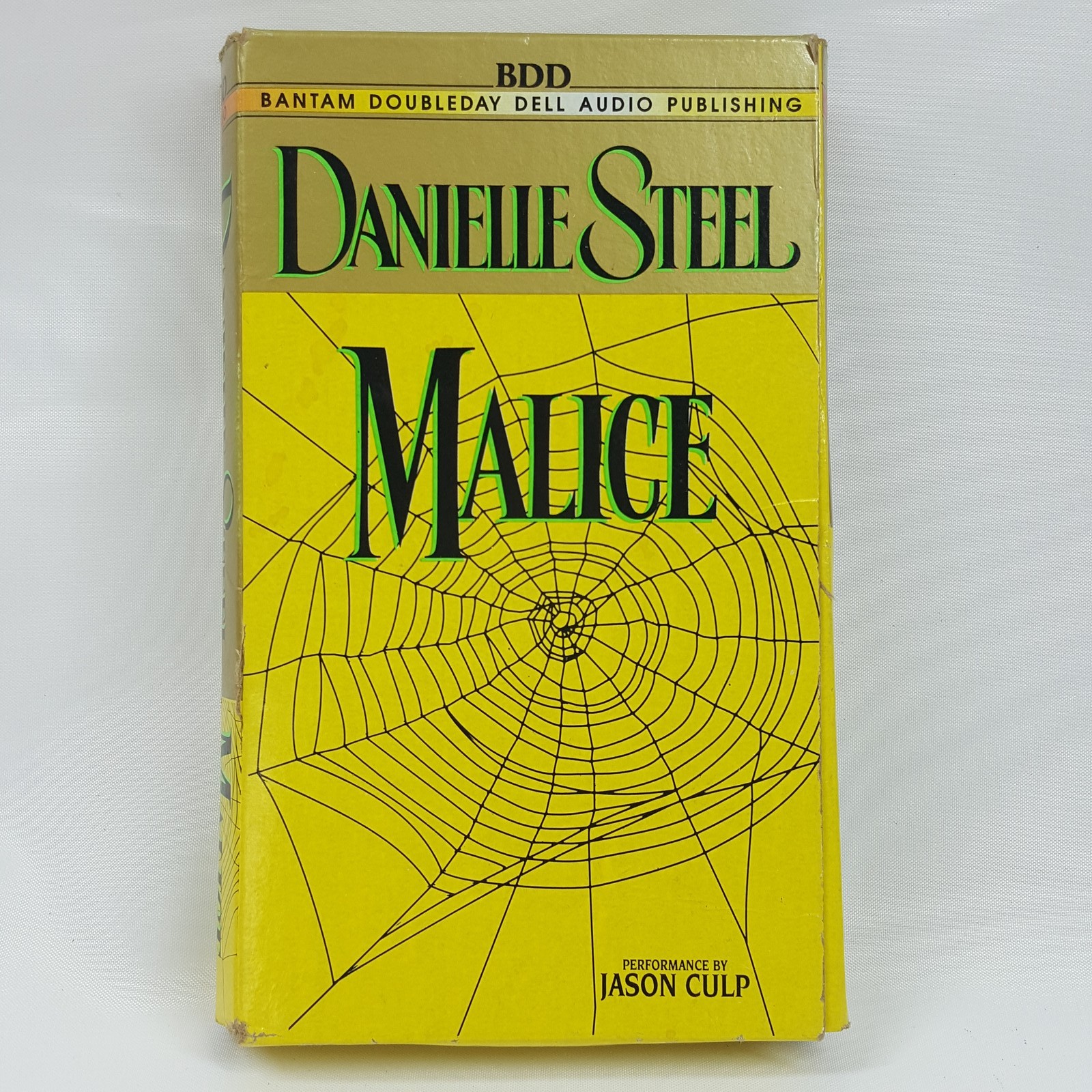Danielle Steel Malice Audiobook 4 Cassettes BDD Audio Fiction Performance Jason