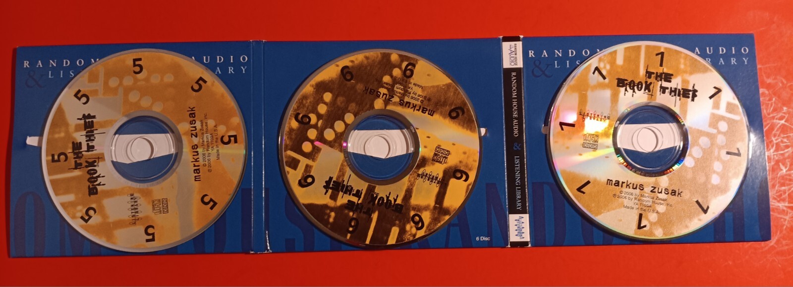THE BOOK THIEF (AUDIOBOOK 2006) VG++ PLAY TESTED FREE SHIPPING