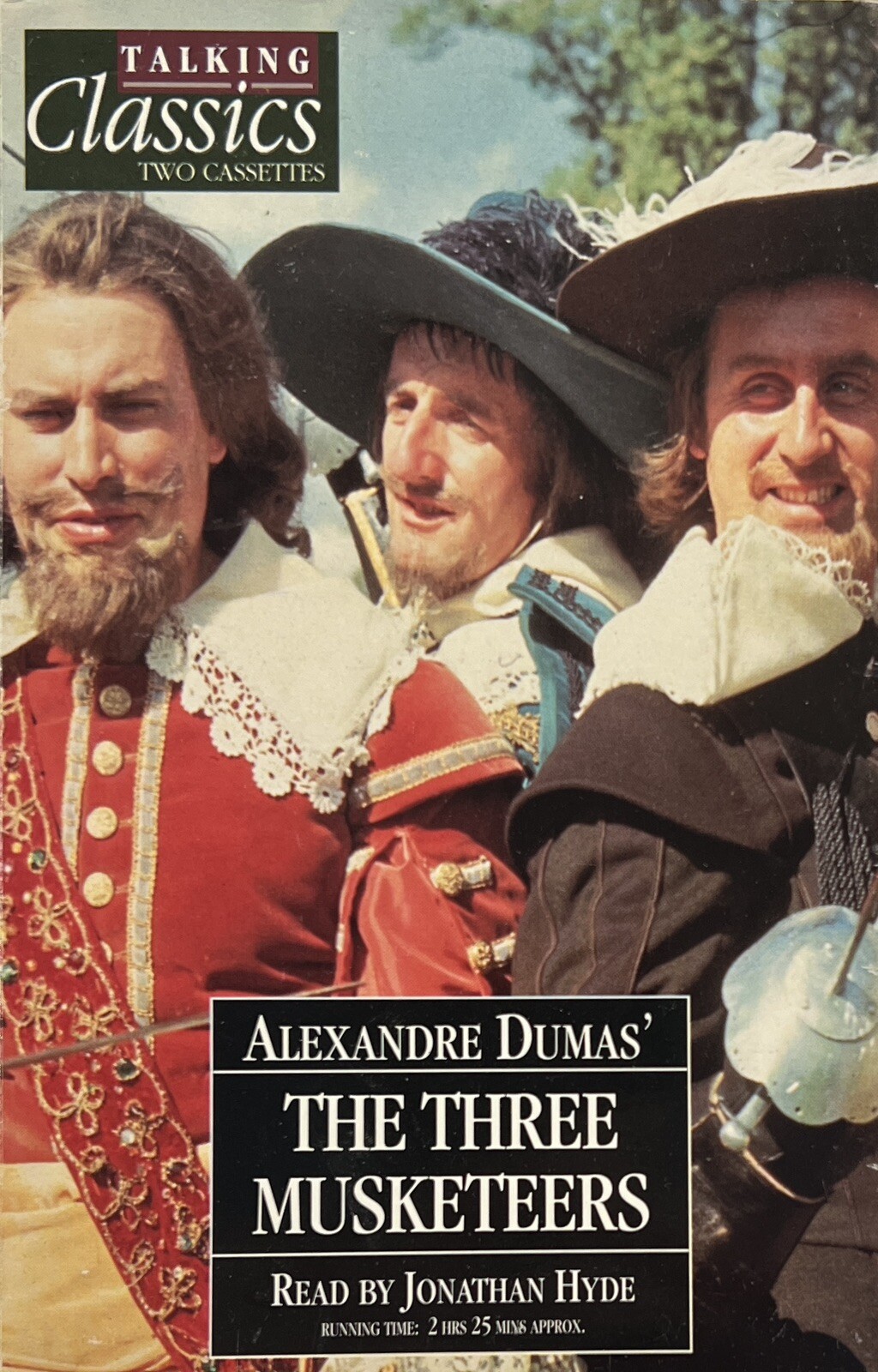 Talking Classics The Three Musketeers Two Cassettes Audio Book — Free Postage