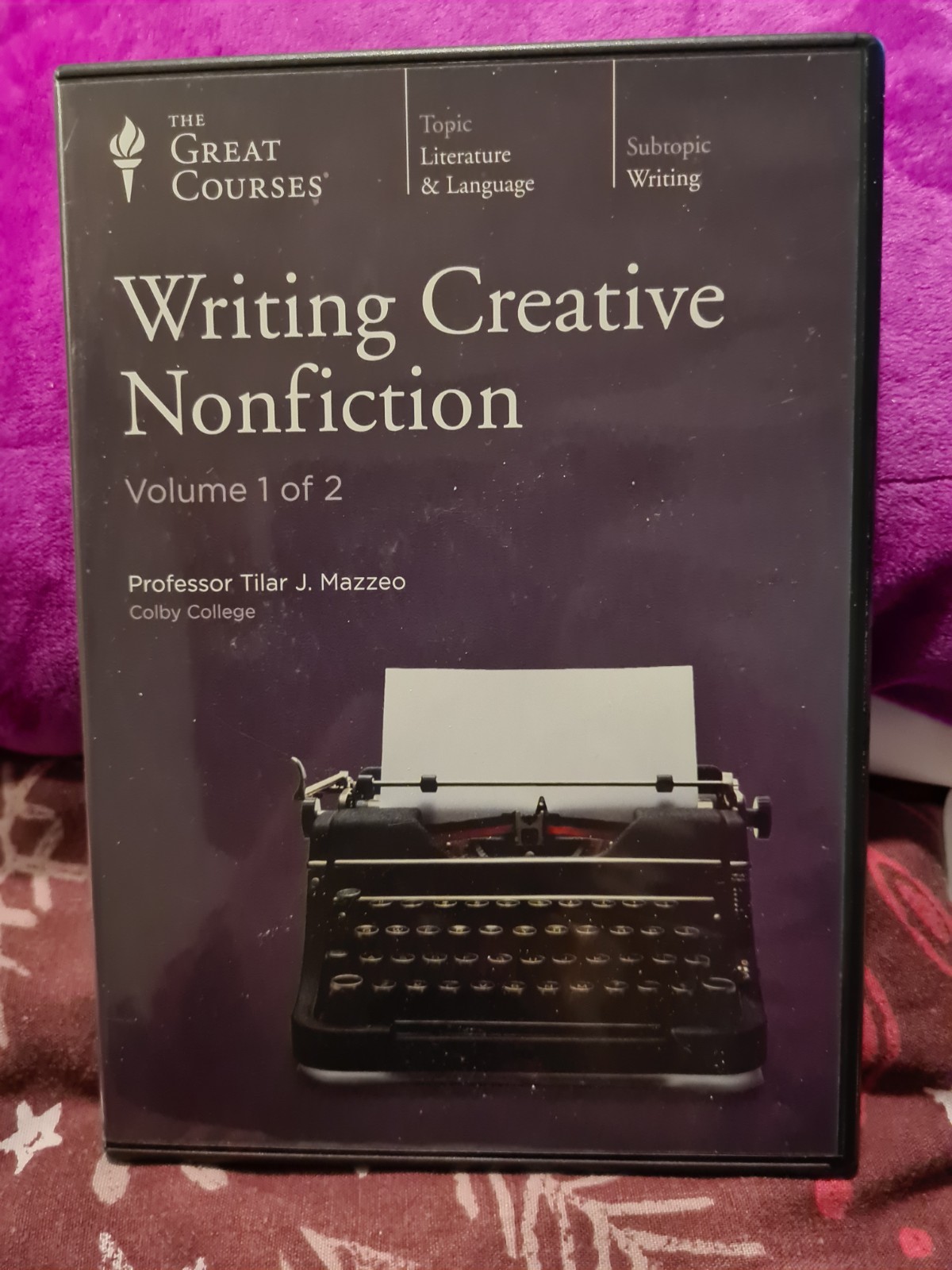 Great Courses Writing Creative Nonfiction 12 Audio CDs Book Tilar Mazzeo Author