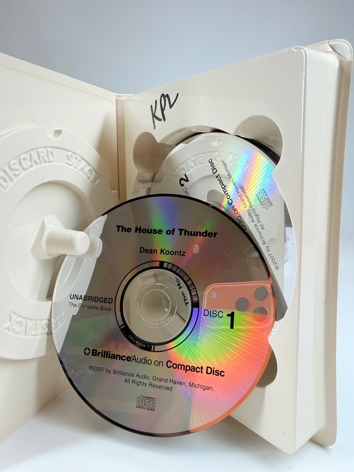 The House of Thunder by Dean Koontz Audiobook CDs Unabridged 9 Discs