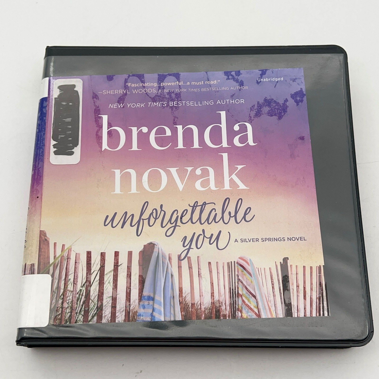 Brenda Novak Unforgettable You Silver Springs Book 5 Audiobook 8 CD Unabridged