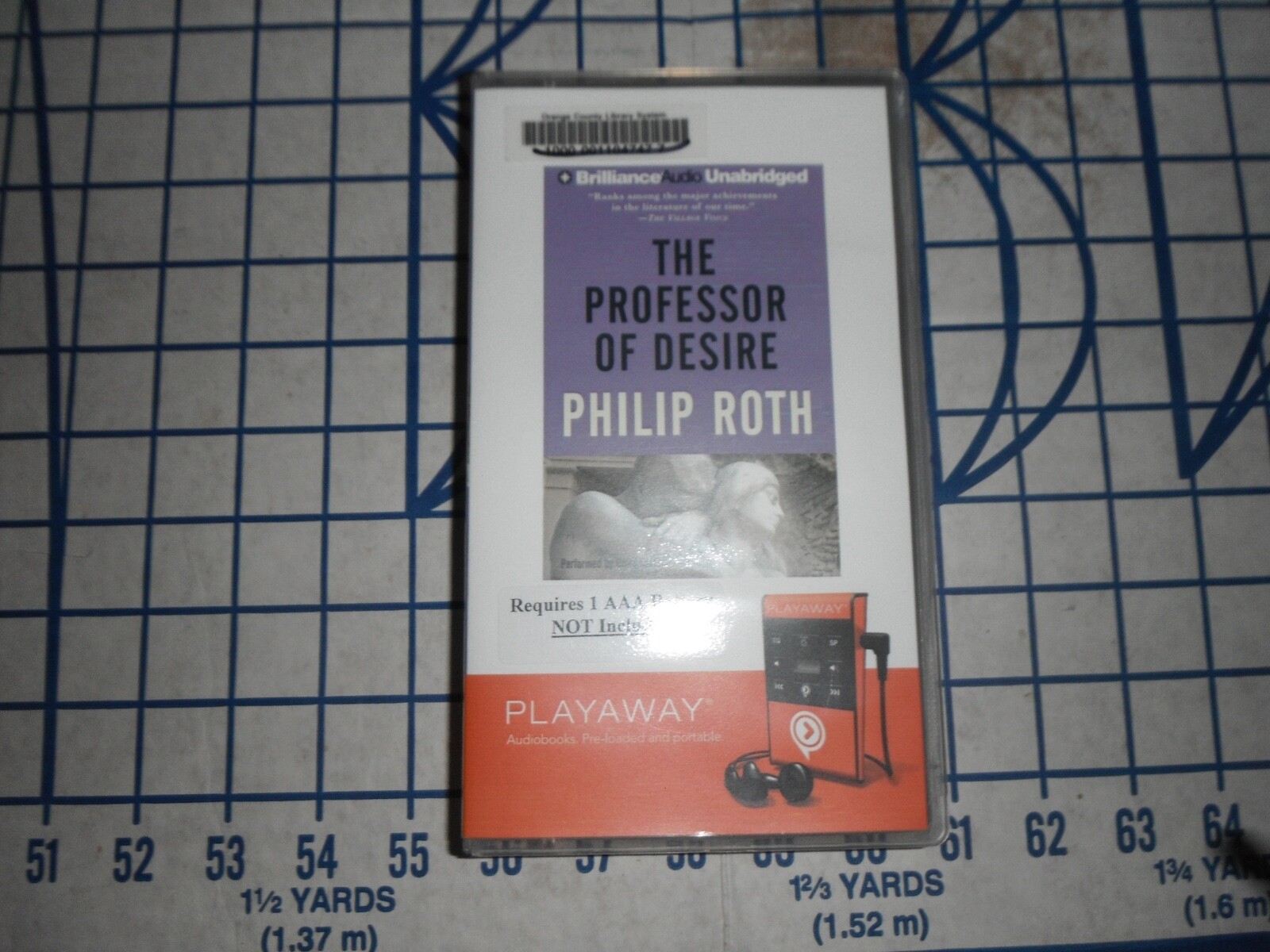 The Professor of Desire by Philip Roth (2009, Playaway, Unabridged) Audio Book