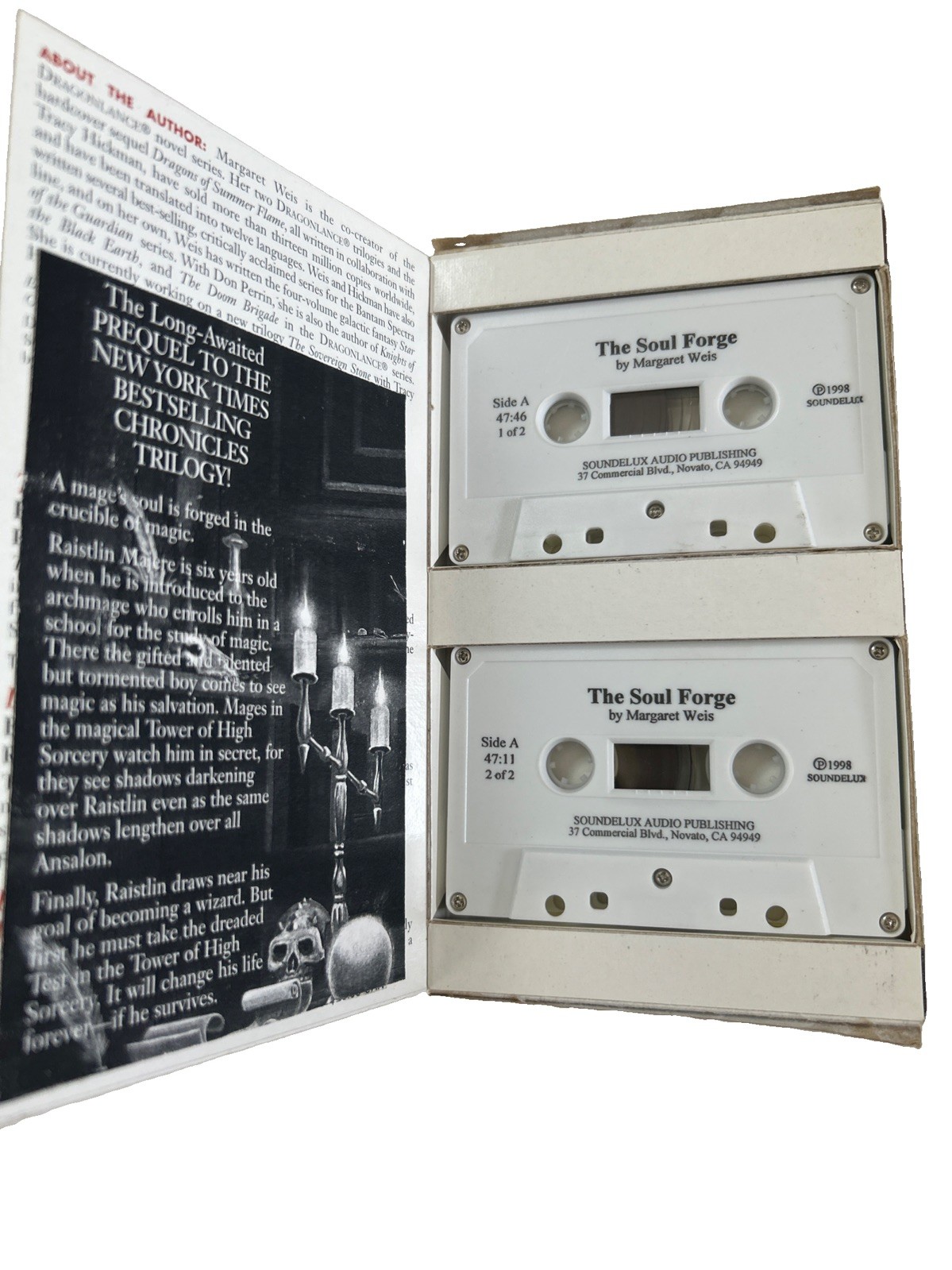 The Soulforge The Raistlin Chronicles, Book 1) [Audiobook 2 cassettes