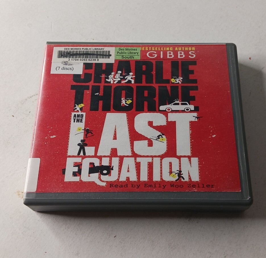 Charlie Thorne and the Last Equation by Stuart Gibbs CD (2019) Audiobook