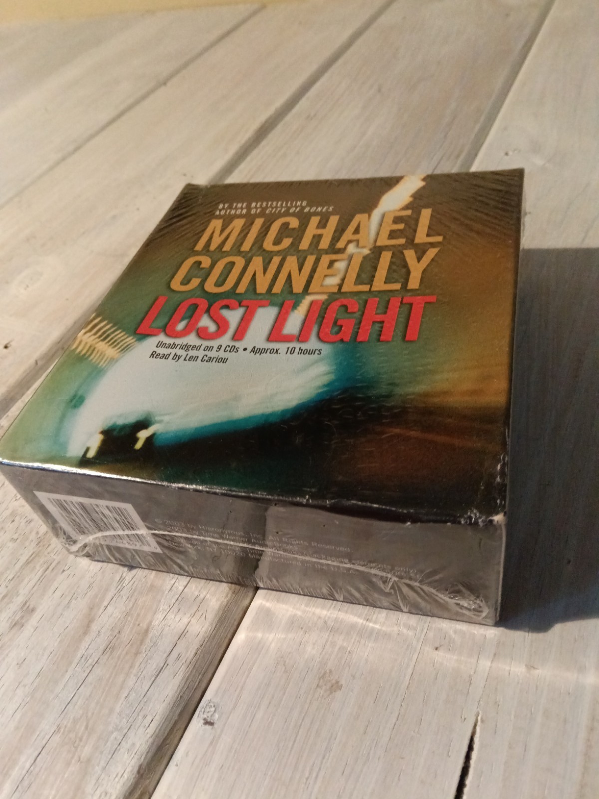 Lost Light — Audio CD, by Connelly Michael — New Sealed