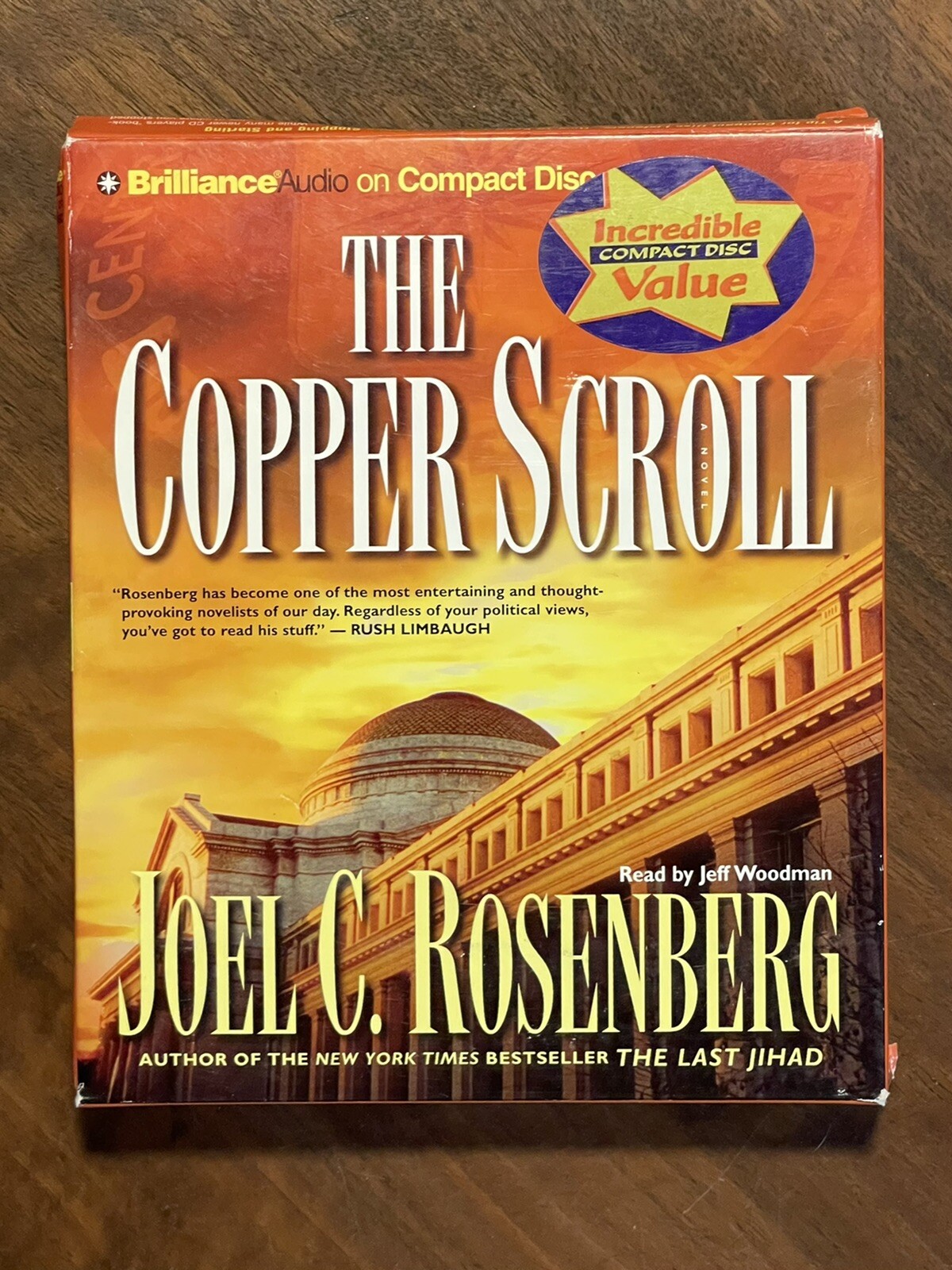 The Copper Scroll by Joel C. Rosenberg — The Last Jihad Series (2007, Audiobook)