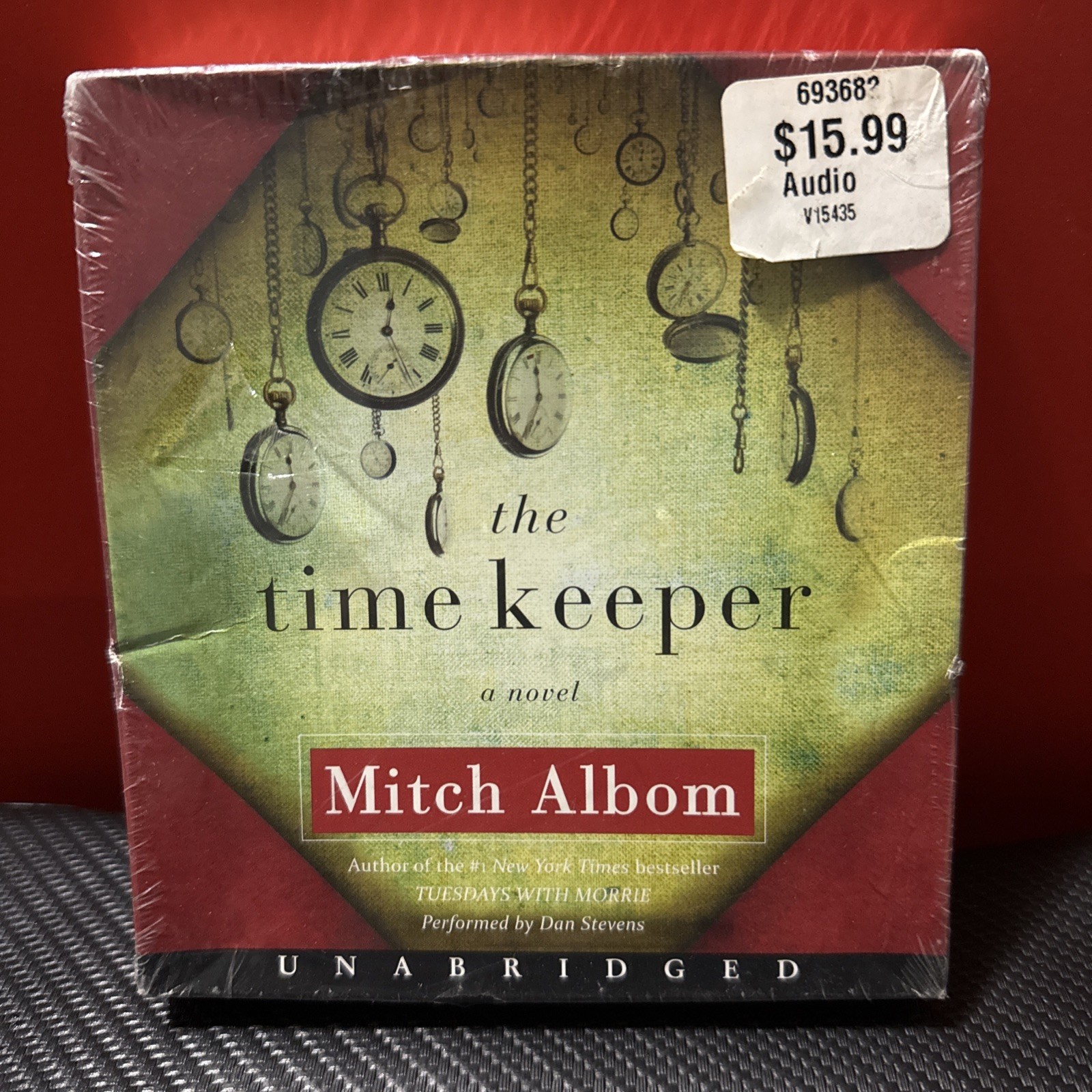The Time Keeper A Novel Audio Book Mitch Albom Unabridged 4 CDs Sealed