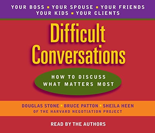 Difficult Conversations: How to Discus…, Heen, Sheila