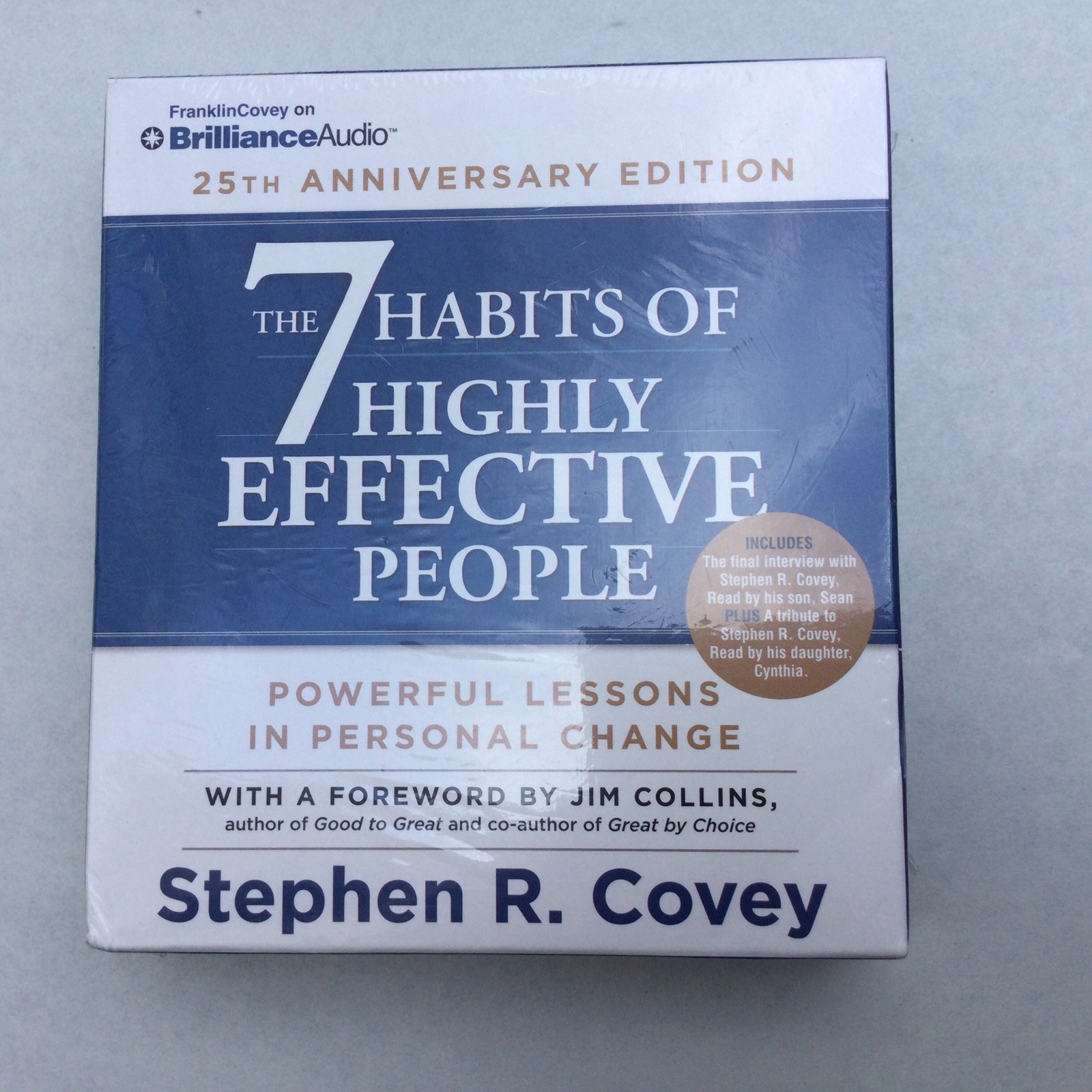 7 Habits of Highly Effective People 25th Anniversary Edition NEW Audiobook CDs