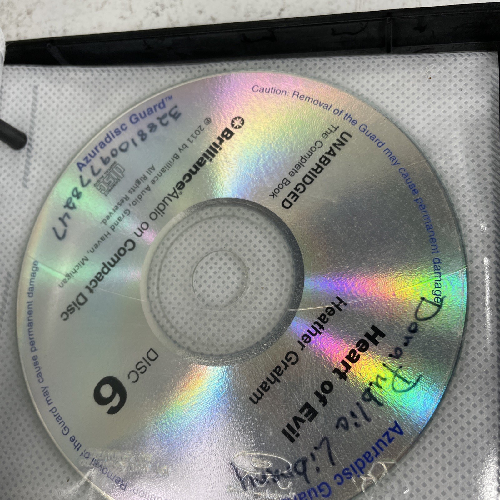 HEART OF EVIL HEATHER GRAHAM Audiobook 7 Discs