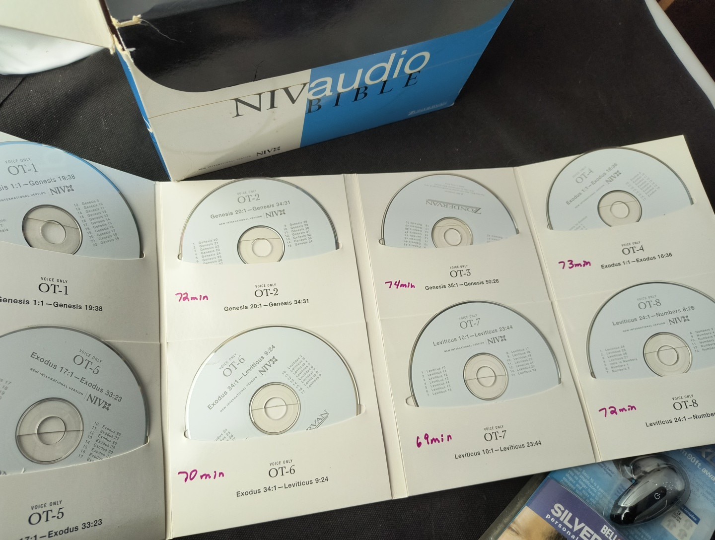 NIV Audio Bible 64 Compact Discs Zondervan Voice Only