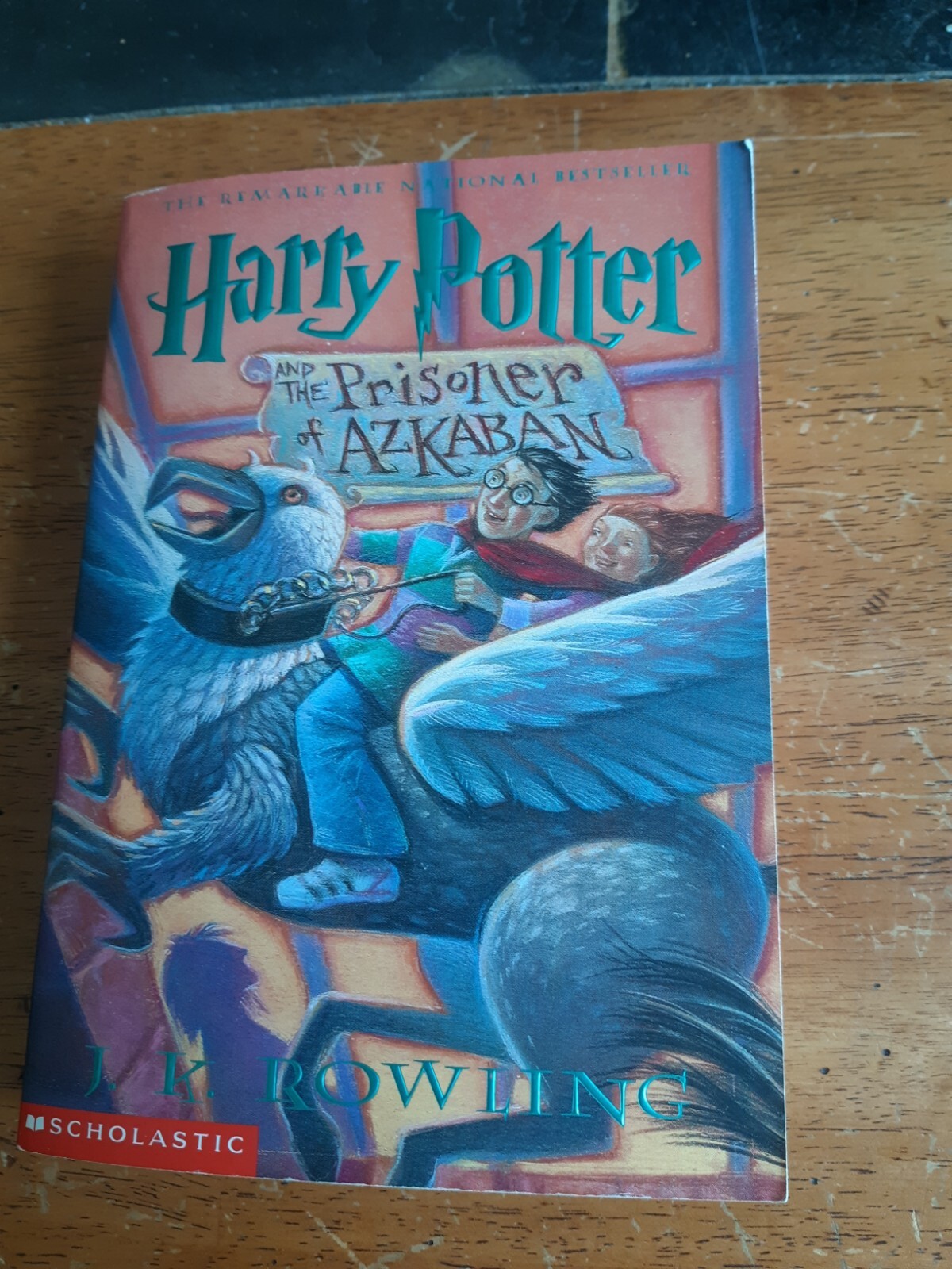 Harry Potter and the Prisoner of Azkaban J.K. Rowling 2001 PB, 1st, 3 on spine