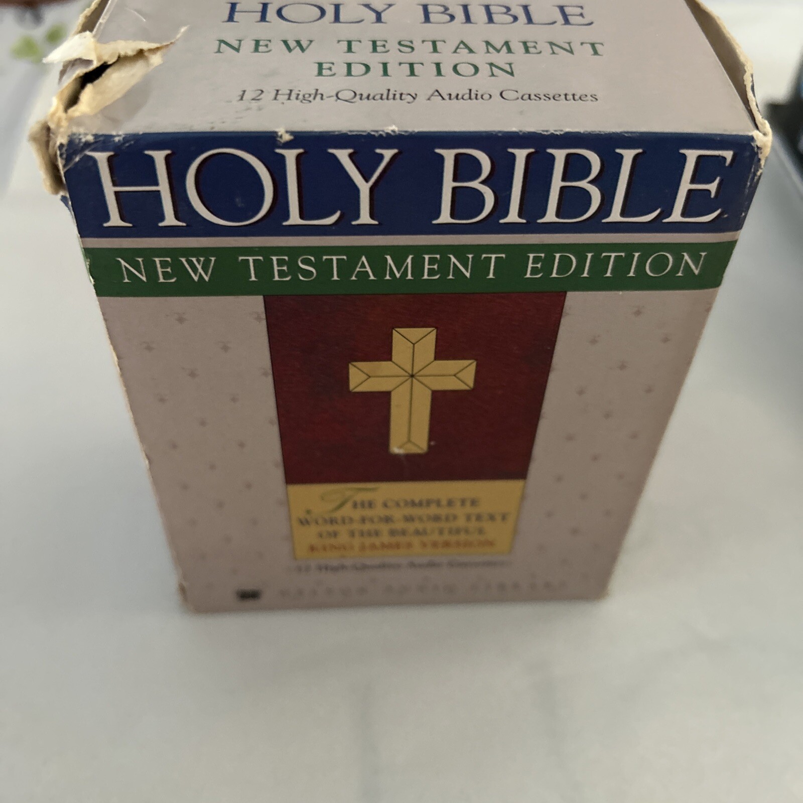 Vtg The Bible On Cassette New King James Version New Testament On 12 Tapes