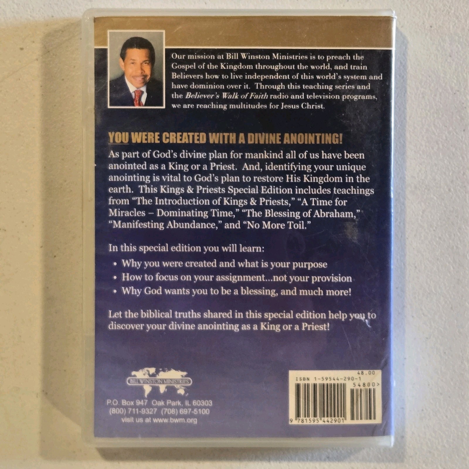Kings & Priests — Bill Winston CD 2007 SPECIAL EDITION 6-DISC SET FAITH RARE OOP
