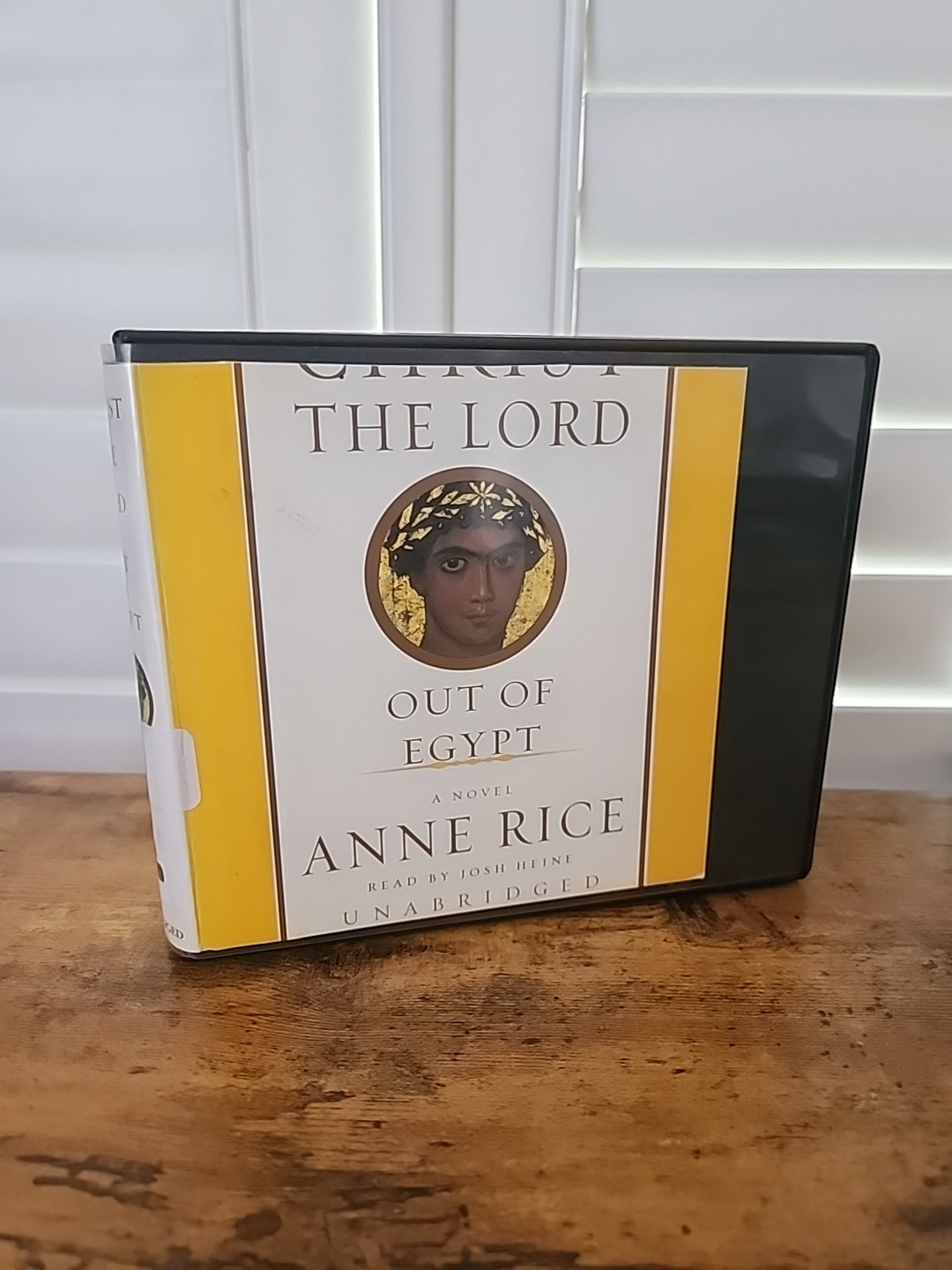 Christ The Lord Out of Egypt a Novel by Anne Rice Audiobook On CD