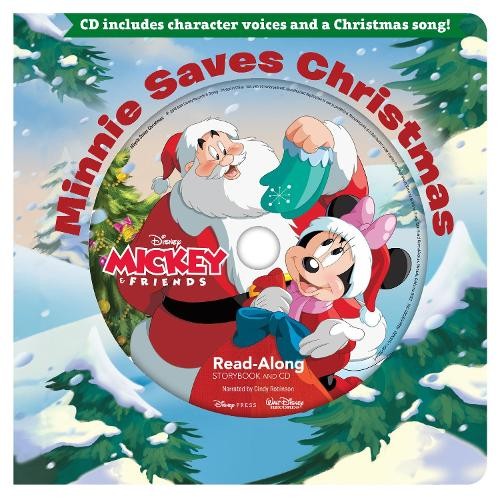 Minnie Saves Christmas ReadAlong Storybook & CD (R… by Disney Books Board book