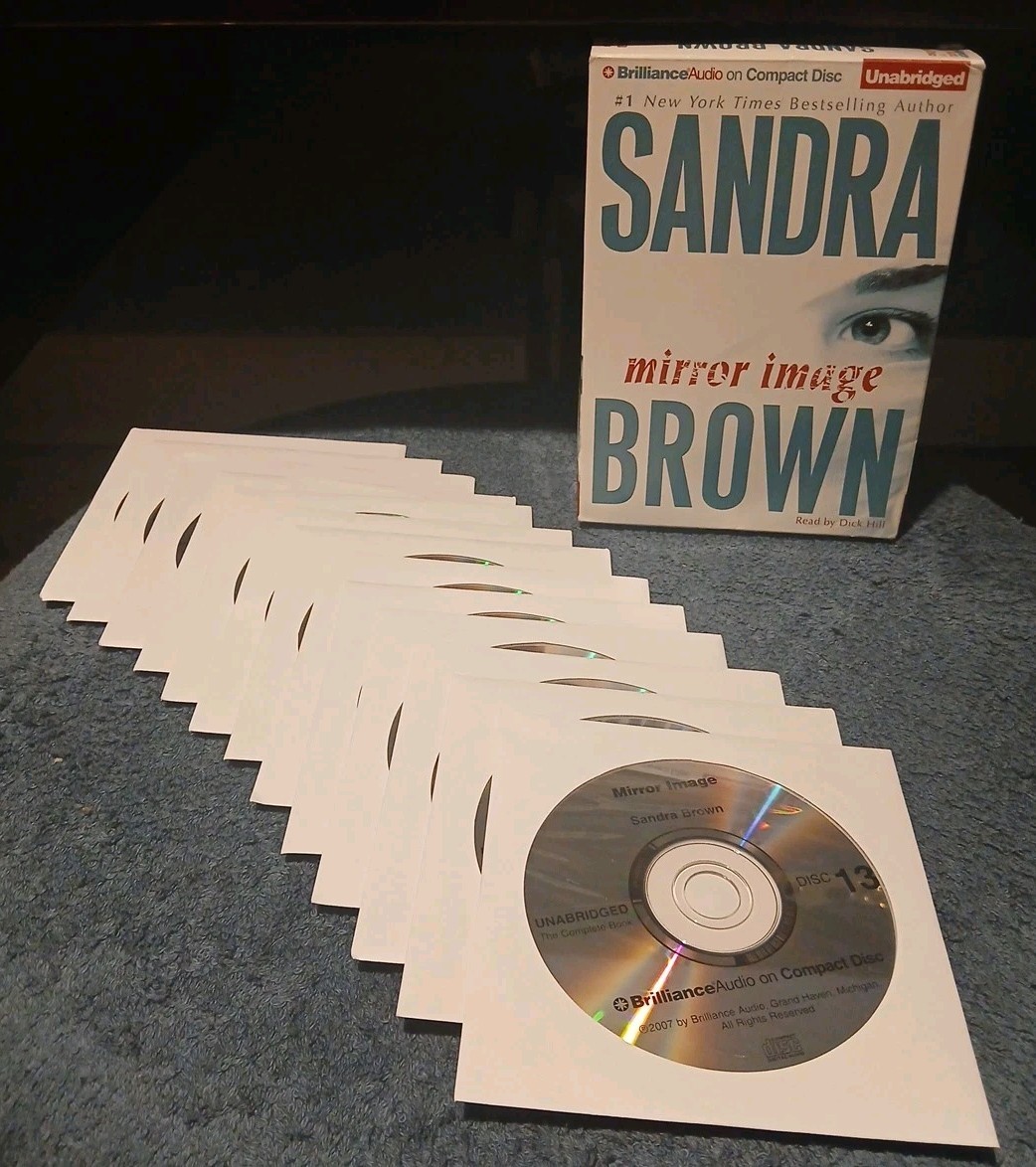Mirror Image by Sandra Brown: VERY GOOD Audiobook