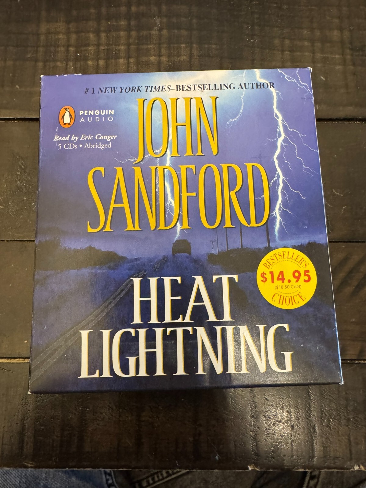 Heat Lightning by John Sandford (2011, Compact Disc)