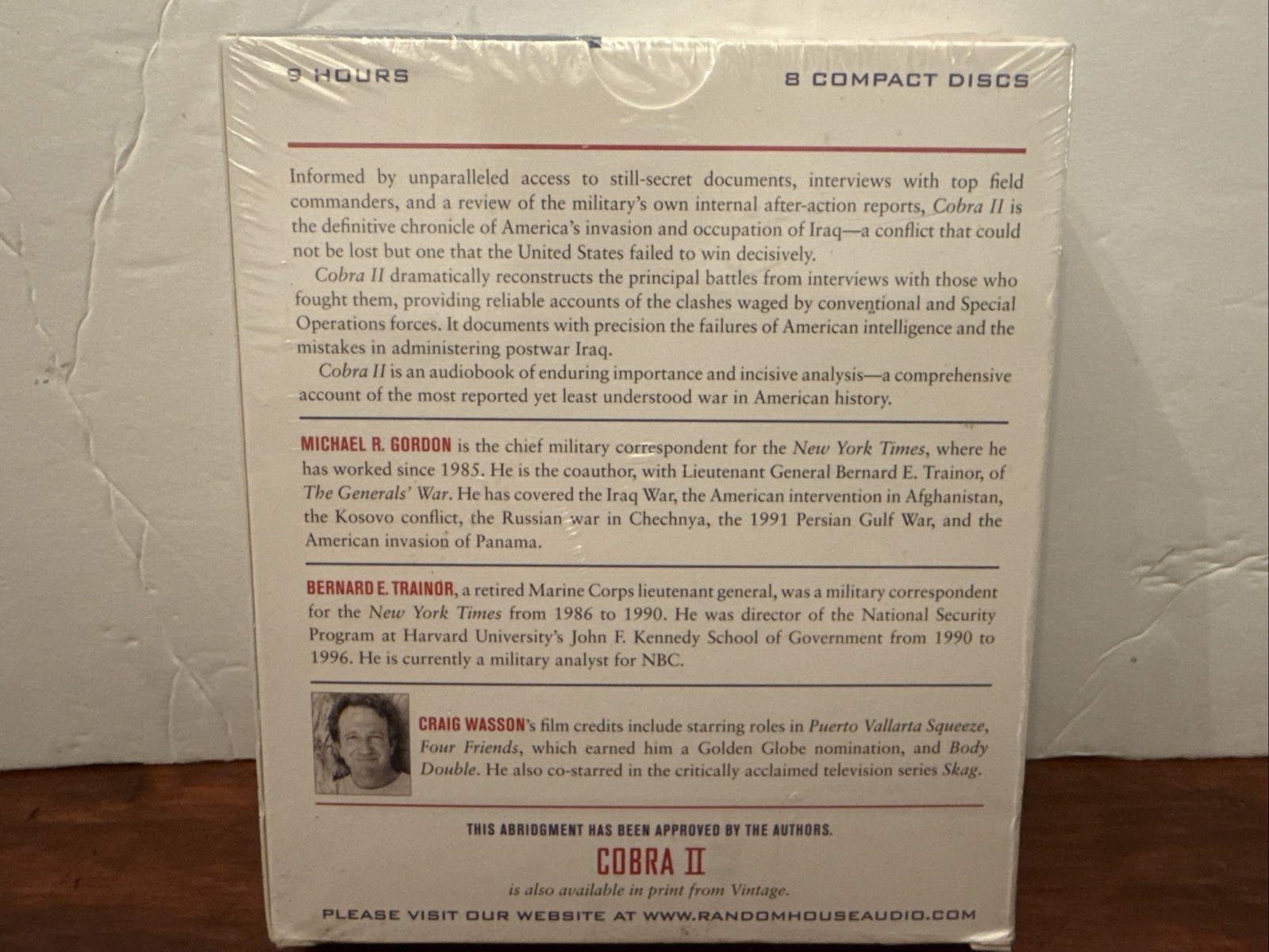 Cobra II: The Inside Story of the Invasion & Occupation Of Iraq (CD, Abridged)