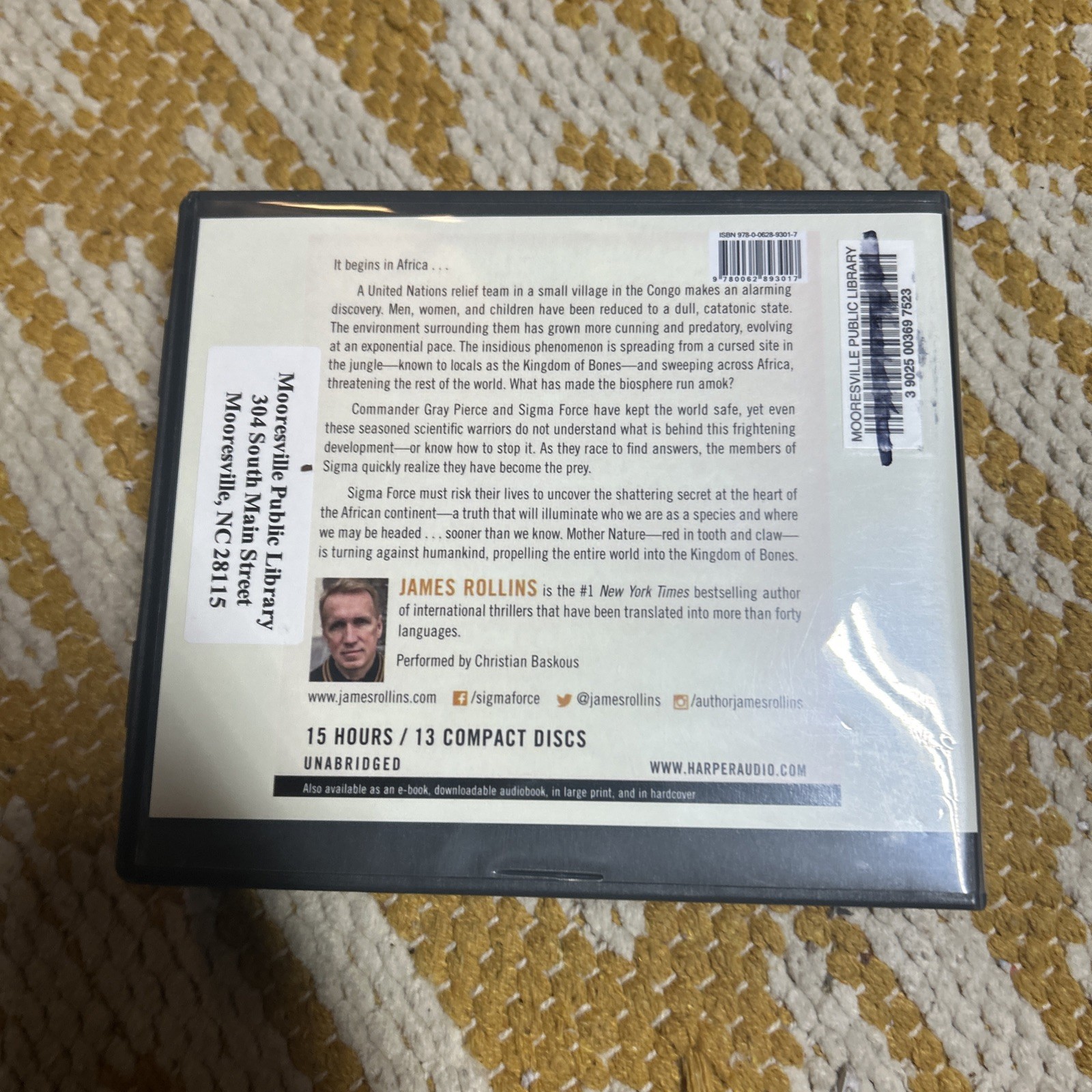 Kingdom of Bones CD: A Thriller (Sigma Force Novels, 16) — Audio CD — GOOD